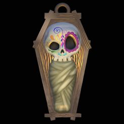 IMG_4320.jpeg Файл STL Мексиканский гроб с черепом инопланетянина Hallowen・Шаблон для 3D-печати для загрузки