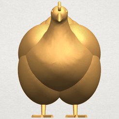 TDA0484 Hen A01 ex300.png Fichier 3D gratuit Poule・Design imprimable en 3D à télécharger