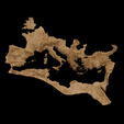 2.png Topographic Map of the Roman Empire – 3D Terrain