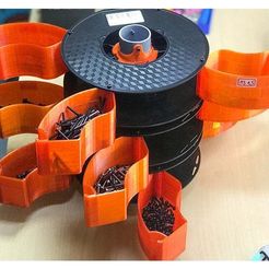 1a.jpg Бесплатный STL файл filament spools screw box・3D-печатная модель для скачивания