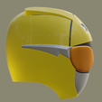 8.png Helmet power ranger beast morpher Yellow, Yellow