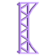top-girder-middle_fixed.stl HO SCALE: Modular Truss Bridge