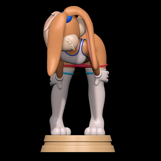 5.png Fichier 3D Lola Bunny NSFW - Looney Tunes・Design pour imprimante 3D à télécharger, SillyToys