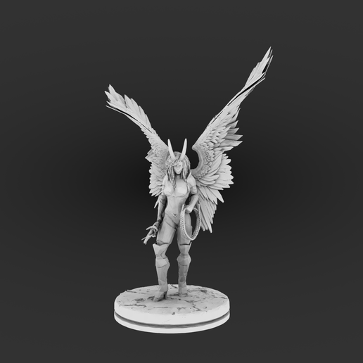 STL file Valkyrie low poly・3D printing model to download・Cults