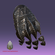 Sauron_HandCover3.png Sauron Hand Armour lord of the rings 3D DIGITAL DOWNLOAD