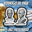 De-Paul,-Rodrigo-Busto.png Argentina 2022 - Rodrigo De Paul - Soccer Bust