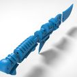 028.jpg New green Goblin knife 3D printed model