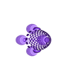 Hex3D_DualRocket_Part2.stl Free STL file Dual Extrusion Rocket・3D print object to download