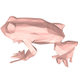 model-1.png Frog low poly no.1