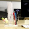 unnamed-24.jpg Бесплатный STL файл Desk Organizer for PET Bottle Caps・3D-печатная модель для загрузки
