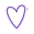 Corazon 2 v1.stl Ich liebe dich Ausstecher