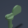 3D_Model.png Trailer Hitch Pin for John Deere Ground Force