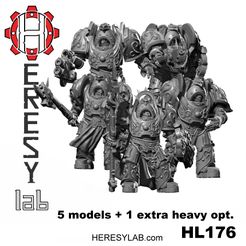 HL176.jpg HL128-132 Heresylab MK1 Terminator Custodes Bundle 5 models