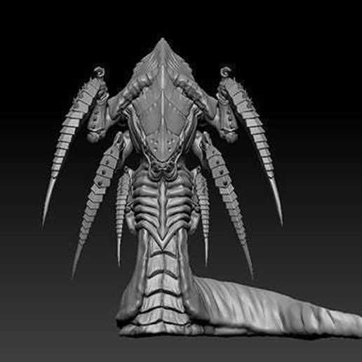 Eat your opponents! the Krygon and Zawloc STL files Big space bugs