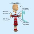 linus assembly b1.jpg Free 3D file Linus van Pelt・3D printer design to download