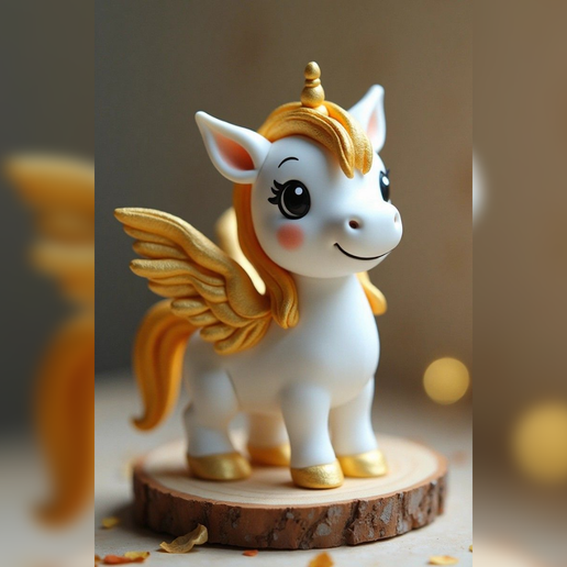 Unicorn Decor STL - 3D Print Unicorn - Unicorn Decoration Model - Unicorn Home Decor - Unicorn Statue STL 3D model