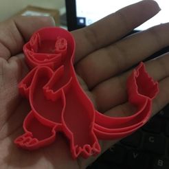charmanderjack.jpeg Archivo STL Cortador de galletas Charmander - Pokemon・Plan para descargar y imprimir en 3D