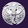 06.jpg elephant medallion for casting