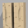image-moule-single-shad-2.jpg single shad soft lure molds and counter molds