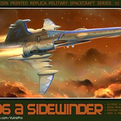 SF-106A-Sidewinder-boxart72.jpg Fichier STL SF-106 Un chasseur spatial Sidewinder・Plan imprimable en 3D à télécharger