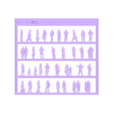 ESCALA HUMANA 1.75 - FINAL.stl HUMAN SCALE / SILHOUETTES PEOPLE SCALE 1.100 - 1.75 - 1.50 - ARCHITECTURAL SCALE MODELS