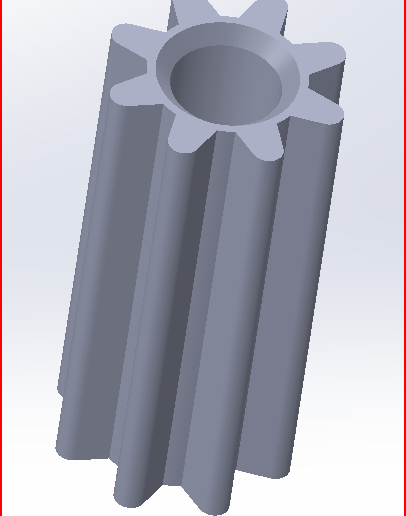 Camper foot gear 3D model