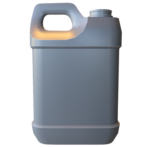 Handled Plastic Jerry Can Container
