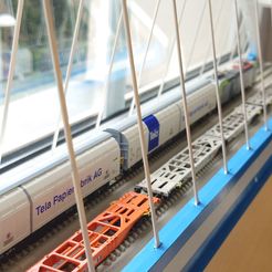 MJS2310-TT PONT FERROVIAIRE DE MASSONGEX, GABARIT TT POUR IMPRESSION 3D