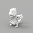 0_13.png CHARMANDER KEYCHAIN DANIEL ARSHAM STYLE SCULPTURE - WITH CRYSTALS AND MINERALS