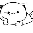 dibujo-gato-kawaii.jpg Cat waiting for you kawaii