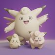 cleffa-line-render.jpg Pokemon - Cleffa, Clefairy and Clefable