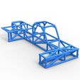 17.jpg Diecast Frame of Supermodified rear engine race car Scale 1:25