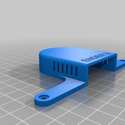 4116fd99530bcd35c271eb5824d3b9aa.png Free STL file Ender 3 Fan cover by BRN・3D printable object to download