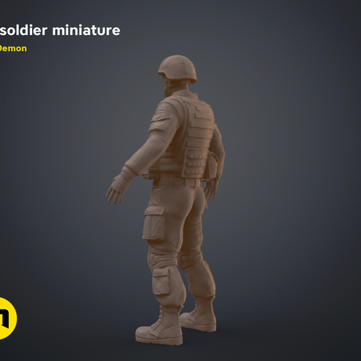 US-soldier_unposed-Normal-Camera-2.1474-kopie.png Download file US soldier miniature • 3D print model, 3D-mon