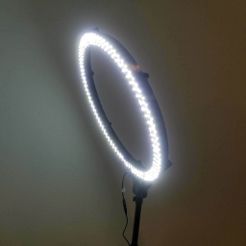 20181204_200416.jpg Archivo STL gratis Luz anular de 18" MKII・Objeto de impresión 3D para descargar