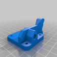 extruder_with_cable_mount.png Flexible Filament Extruder with Cable Holder for CR10, CR10 Mini, Ender 3