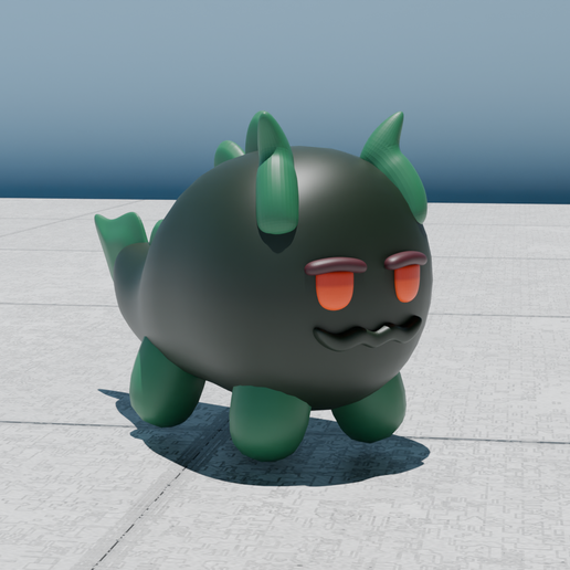 Dusk-Bean-2.png Dusk Bean von Arknights - 3D-Druckbare Figur