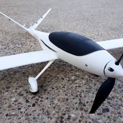 3.jpg Бесплатный STL файл RC FPV airplane - Model V fuselage・3D-печатная модель для скачивания