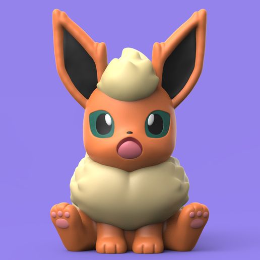 POKEMON - FLAREON (EASY PRINT NO SUPPORT)