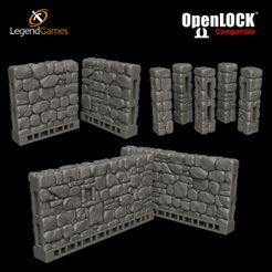 Stone-Wall-Set-Thumbnail-V1b-OpenLock.jpg OpenLOCK Wall Tiles - LegendGames