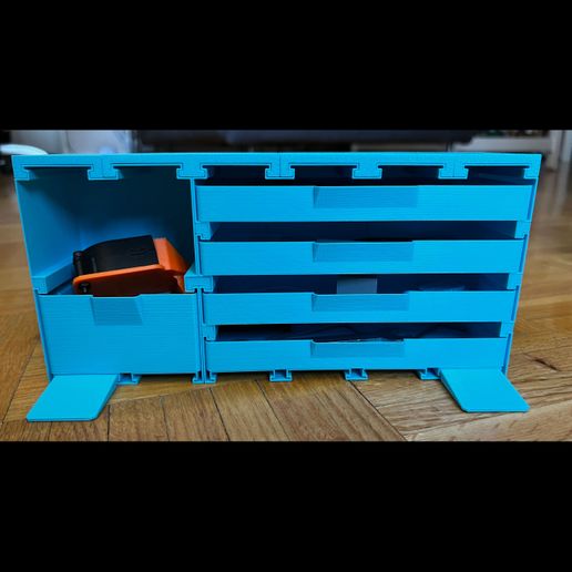 3D printer Fastprint modular storage drawer system • made with