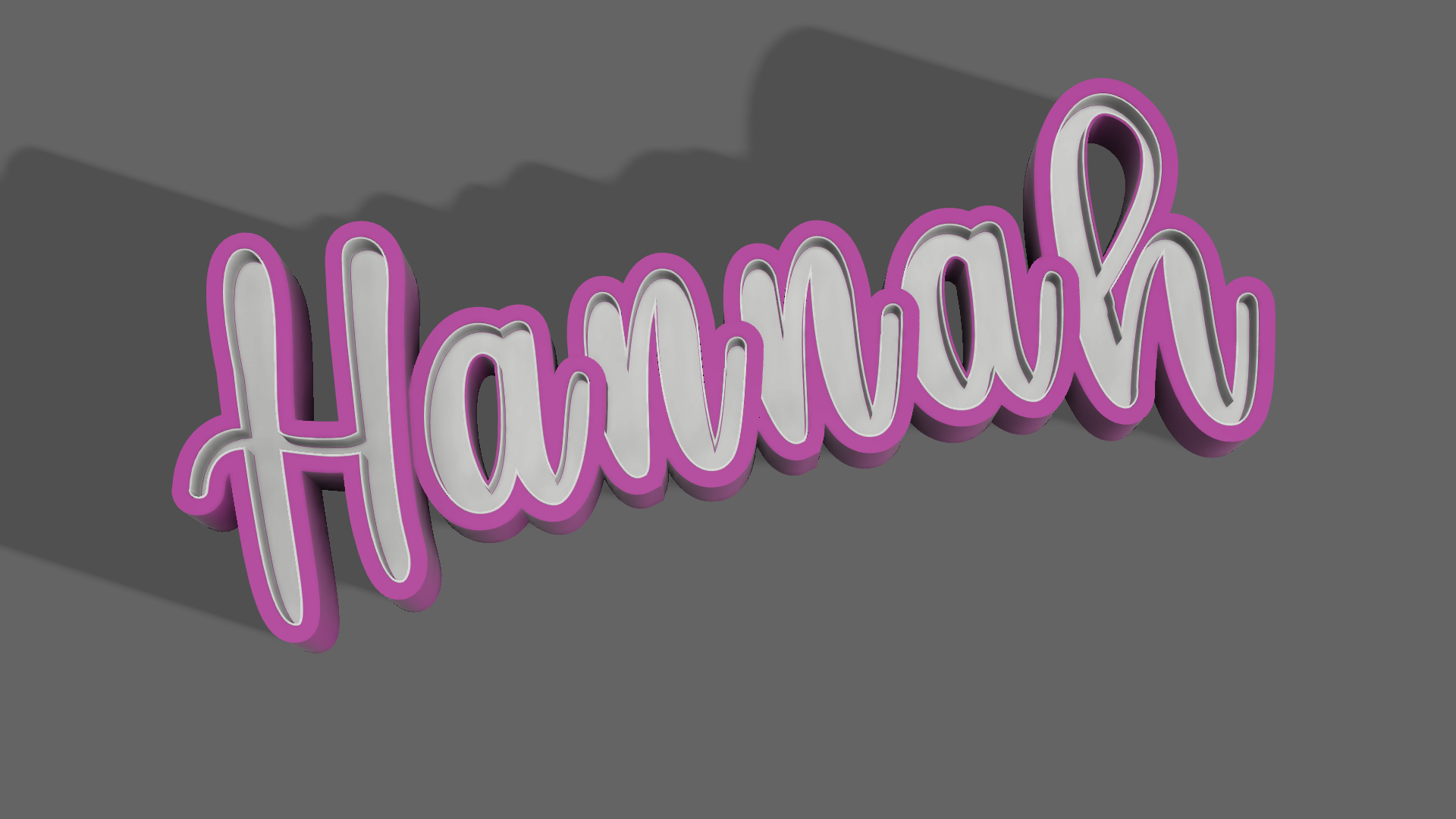 Download STL file Hannah + Hanna • 3D printer template ・ Cults