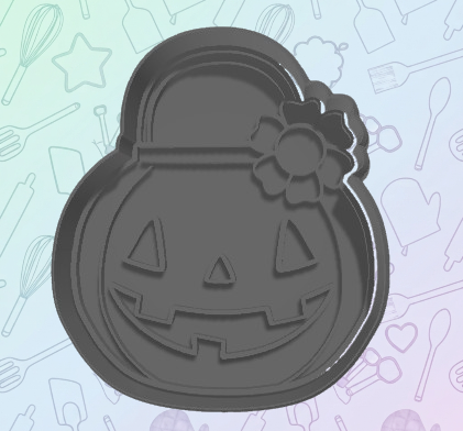 Daisy Treat Bucket Cookie Cutter