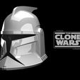 4.jpg CLONE TROOPER P1 TCW helmet | 3D model | 3D print | Printable | Clone Wars