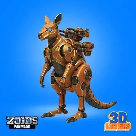 🤖 Zoids Mecha Animals 60 models Pack・ STL File for 3D printing・Cults