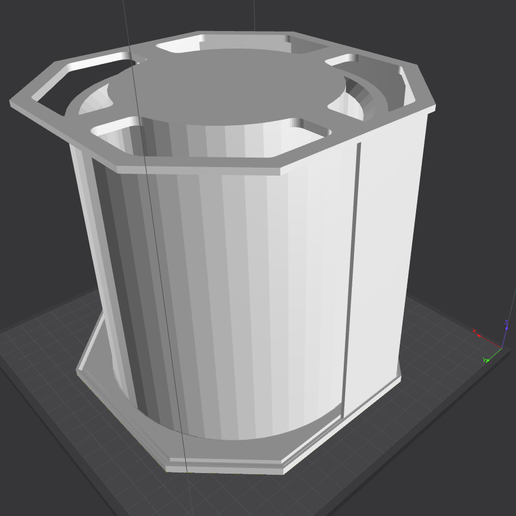 150mm Diameter round pot, tray with mold shell