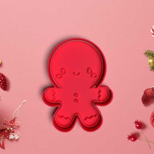 Cookie Cutter Christmas / Christmas Cookie Cutter 3D model