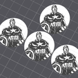 captain-america.png Marvel Comics Tire Valve Stem Cap - Pack of 7