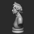 06.jpg Queen Elizabeth II Bust 3D print model