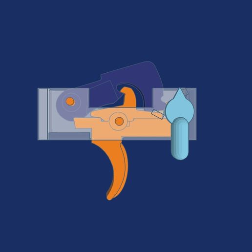 Airsoft Trigger idea (half automatic)